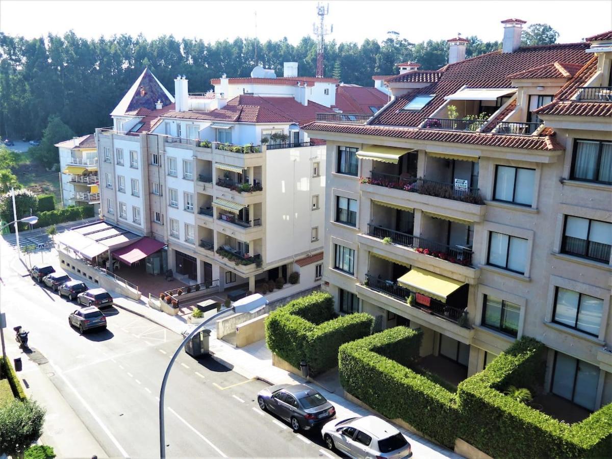 Acogedor Estudio En El Corazon Del Silgar + Parking Sanxenxo Bagian luar foto